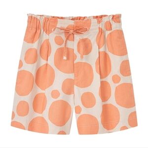 Uniqlo X Marimekko Orange Polka Dot Shorts